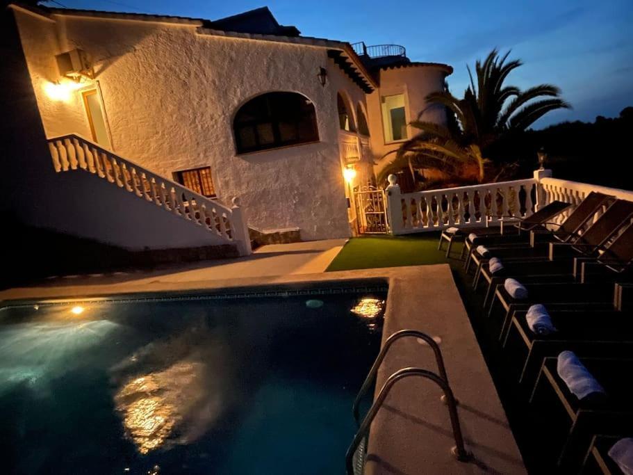 Villa Leon 12Pax, Pool, 5 Min Beach Denia Luaran gambar